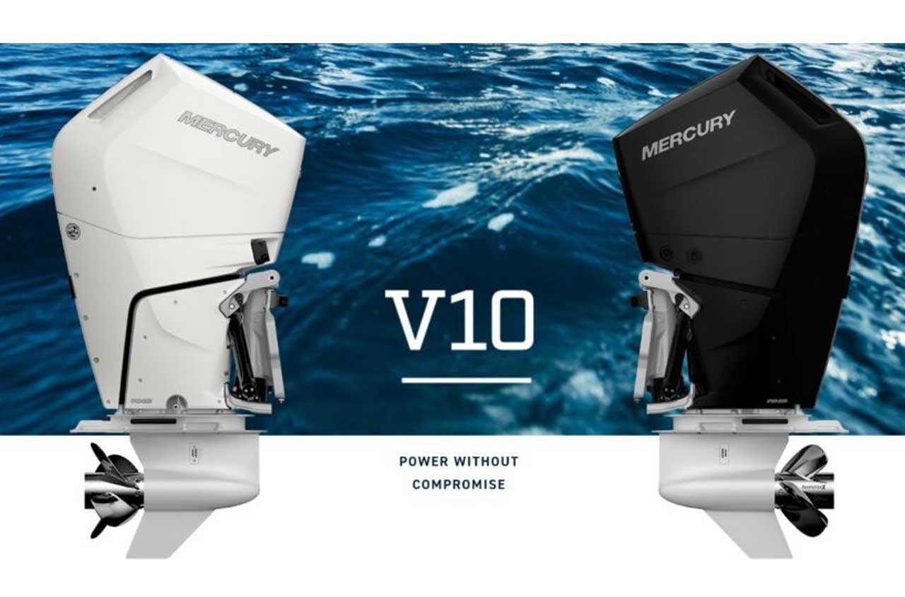 Mercury 400CXXL 400HP Verado V10 Counter 30" Outboard Motor 2 Mercury 400HP 400CXXL Verado - V10 Counter 30in