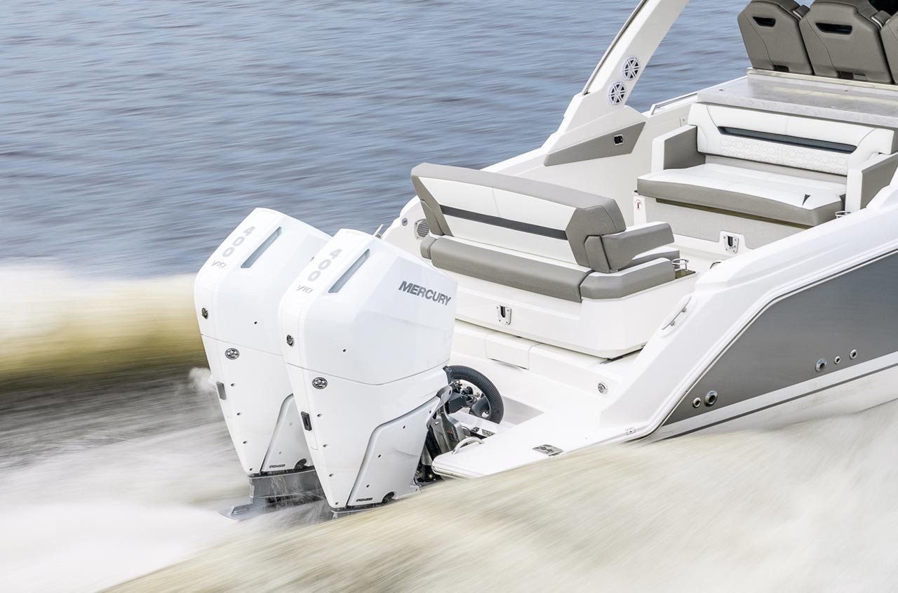 Mercury 400XL 400HP Verado V10 25" Shaft Outboard Motor 2 Mercury 400HP 400XL Verado - V10 25in Shaft