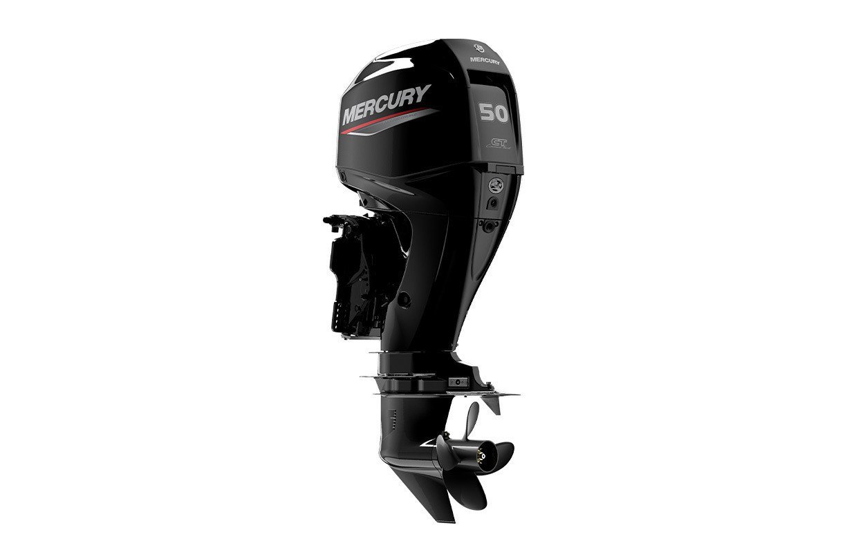 Mercury 50ELHPT 50HP Power Trim 20" Shaft Outboard Motor 1 Mercury 50HP 50ELHPT - Power Trim 20in Shaft