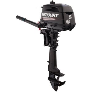 Mercury 5HP 5MH 4-Stroke Outboard - 15" Shaft, Tiller Handle, Manual Start