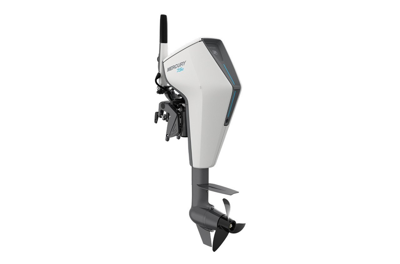Mercury Avator 7.5ELH Electric Outboard 3.5HP Eq 1 Mercury Avator 7.5ELH Electric Outboard (3.5HP Equiv, 20" Shaft, Tiller)
