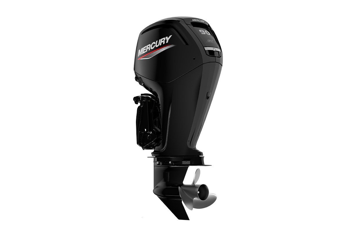 Mercury 90EXLPT 90HP Command Thrust 4-Stroke 25" Outboard Motor 1 Mercury 90HP 90EXLPT - Command Thrust 25in