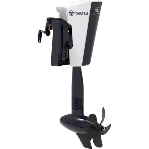 Tohatsu Alaris MEP6.0APTUL Electric Outboard - 9.9HP Equiv, 25" Shaft, Remote Control