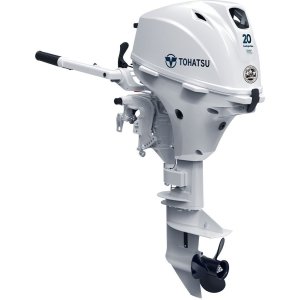 Tohatsu 20HP MFS20EWEFS 4-Stroke Outboard - 15" Shaft, Tiller, Electric/Manual Start