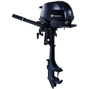 Tohatsu 3.5HP MFS3.5CL 4-Stroke Outboard - 20" Shaft, Tiller Handle, Manual Start