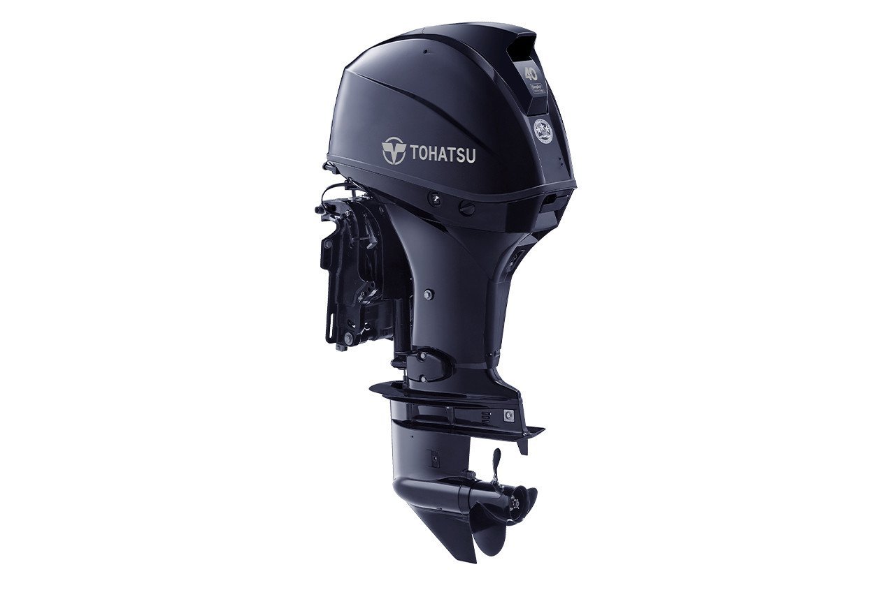 Tohatsu MFS40AETL 40HP 4-Stroke 20" Shaft Outboard Motor 1 Tohatsu 40HP MFS40AETL - 4-Stroke 20in Shaft