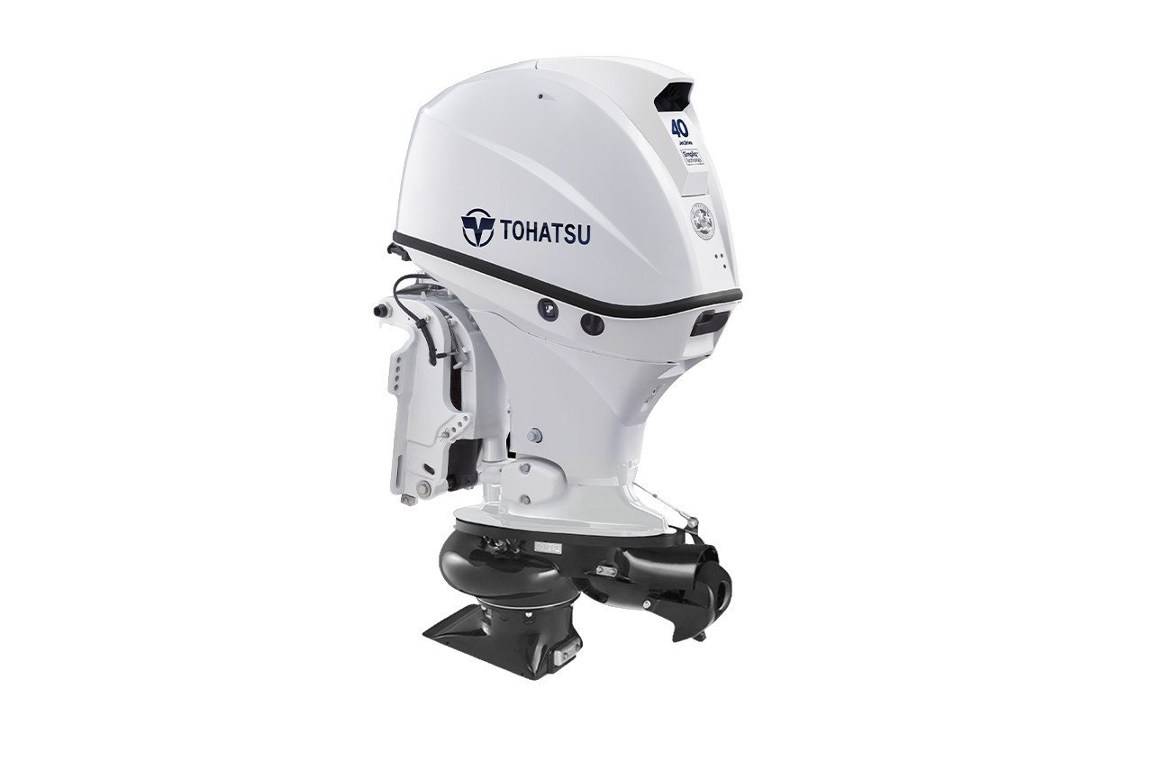 Tohatsu 40HP MFS40AWJETETL White Jet Outboard - 20" Shaft, Tiller or Remote Mechanical