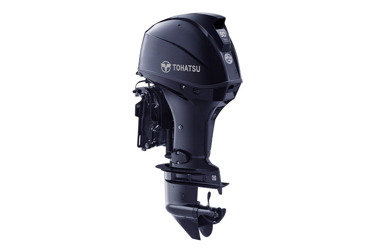Tohatsu MFS50AETS 50HP 4-Stroke 15" Shaft Outboard Motor 1 Tohatsu 50HP MFS50AETS - 4-Stroke 15in Shaft