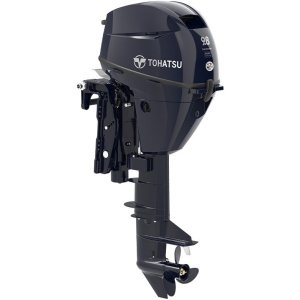 Tohatsu 9.8HP MFS9.8CEPTL 4-Stroke Outboard - 20" Shaft, Tiller, Electric Start/Power Tilt