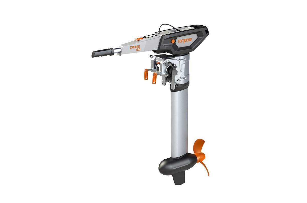 Torqeedo Cruise 6.0 TS Electric Motor 9.9HP Eq 1 Torqeedo Cruise 6.0 TS Electric Motor - 9.9HP Equiv, 25" Shaft, Tiller Control