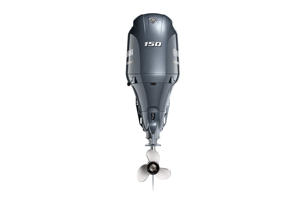 Yamaha F150XSA 150HP Digital Electronic Control Outboard Motor 2 Yamaha 150HP F150XSA - DEC Digital Control 25in