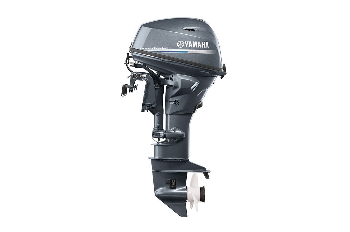 Yamaha F25LWC 25HP Electric Remote 20" Shaft Outboard Motor 4 Yamaha 25HP F25LWC - Electric Remote 20in Shaft