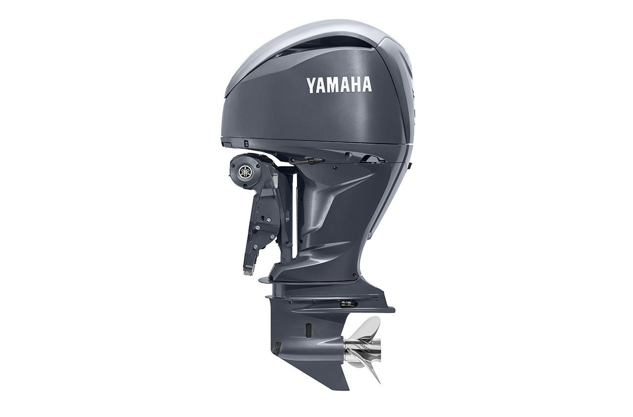 Yamaha LF350ESA 350HP Digital Electronic Counter Outboard Motor 2 Yamaha 350HP LF350ESA DEC Counter Rotation Outboard, 35" Shaft, Digital Control