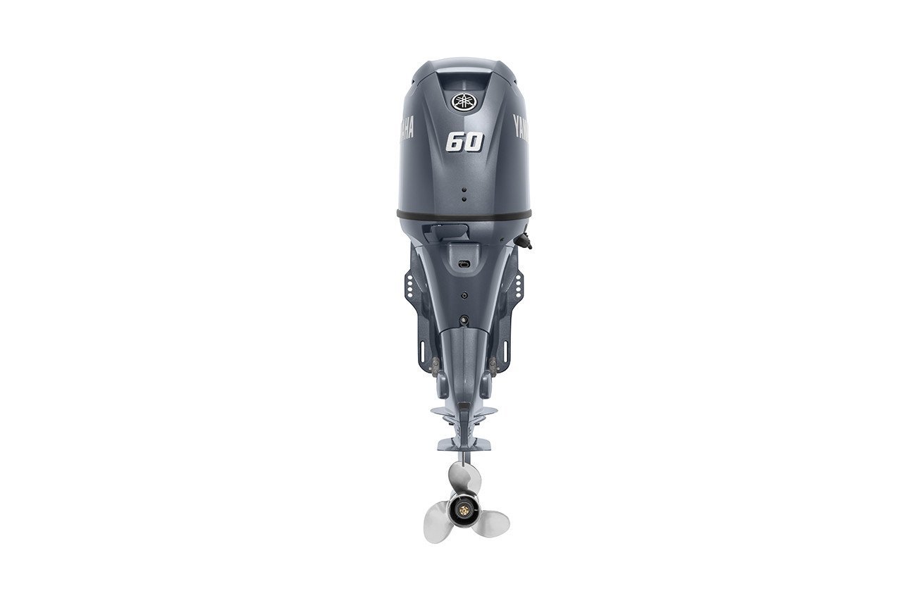 Yamaha T60LC 60HP High Thrust EFI 4-Stroke 20" Outboard Motor 2 Yamaha 60HP T60LC High Thrust Outboard - 20" Shaft, Remote Mechanical, Electric Start