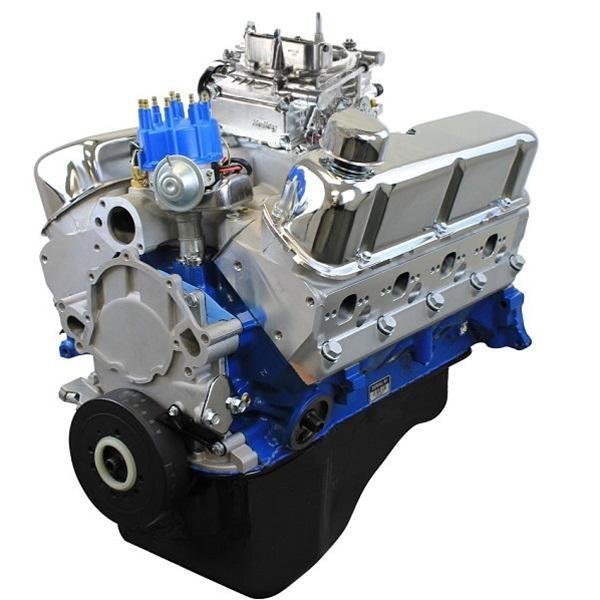 BluePrint Engines BP3027CTC Ford 302 370 HP Dressed Carbureted 1 BluePrint BP3027CTC Ford 302 370 HP Dressed Carbureted