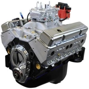 BluePrint Engines BP3505CTC GM 350 390HP Dressed Carbureted Long Block