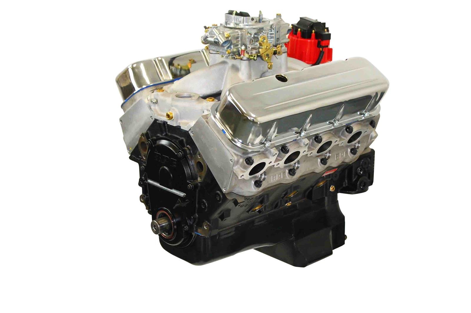 BluePrint Engines BP4967CTC GM 496 Stroker 600 HP Dressed Carbureted 1 BluePrint BP4967CTC GM 496 Stroker 600 HP Dressed Carbureted