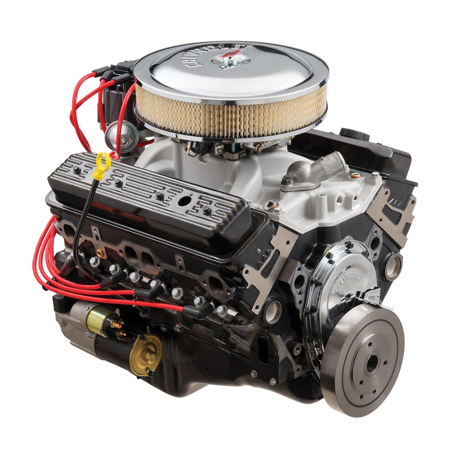 Chevrolet Performance 19433033 SP350/357 Deluxe Carbureted Engine 1 Chevrolet Performance 19433033 SP350/357 Deluxe Carbureted Engine