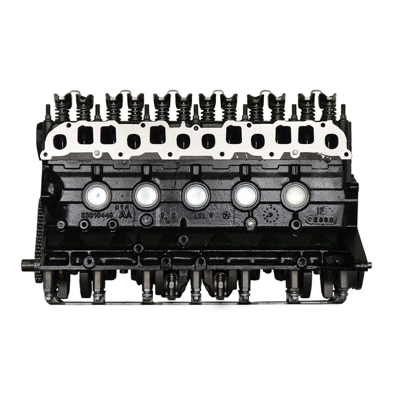 VEGE Remanufactured DA37 4.0L 242ci Premium Grade Long Block Engine 2 VEGE Remanufactured Long Block Crate Engines DA372