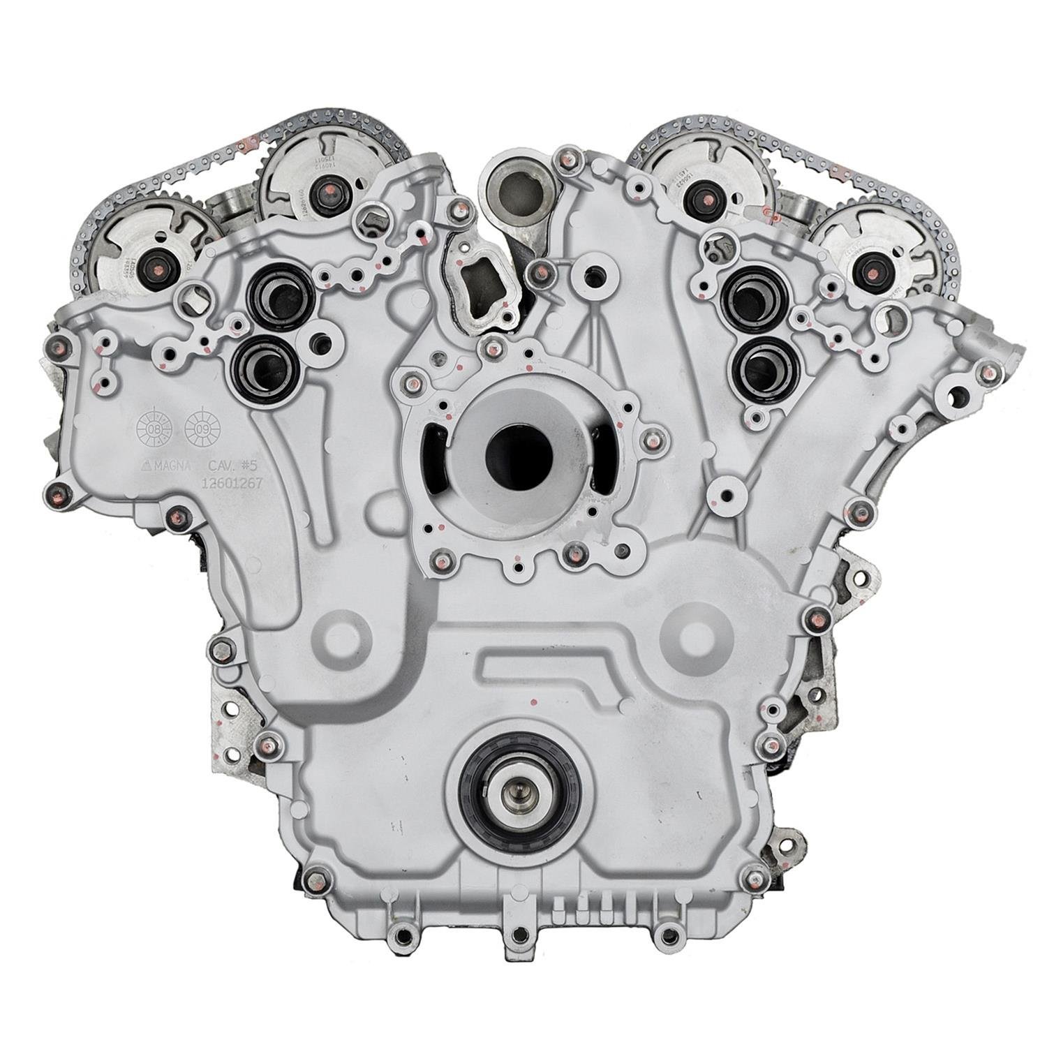 VEGE Remanufactured DCVT 3.6L 217ci Heavy Duty Long Block Engine 1 VEGE DCVT Remanufactured 3.6L 217ci Long Block Engine