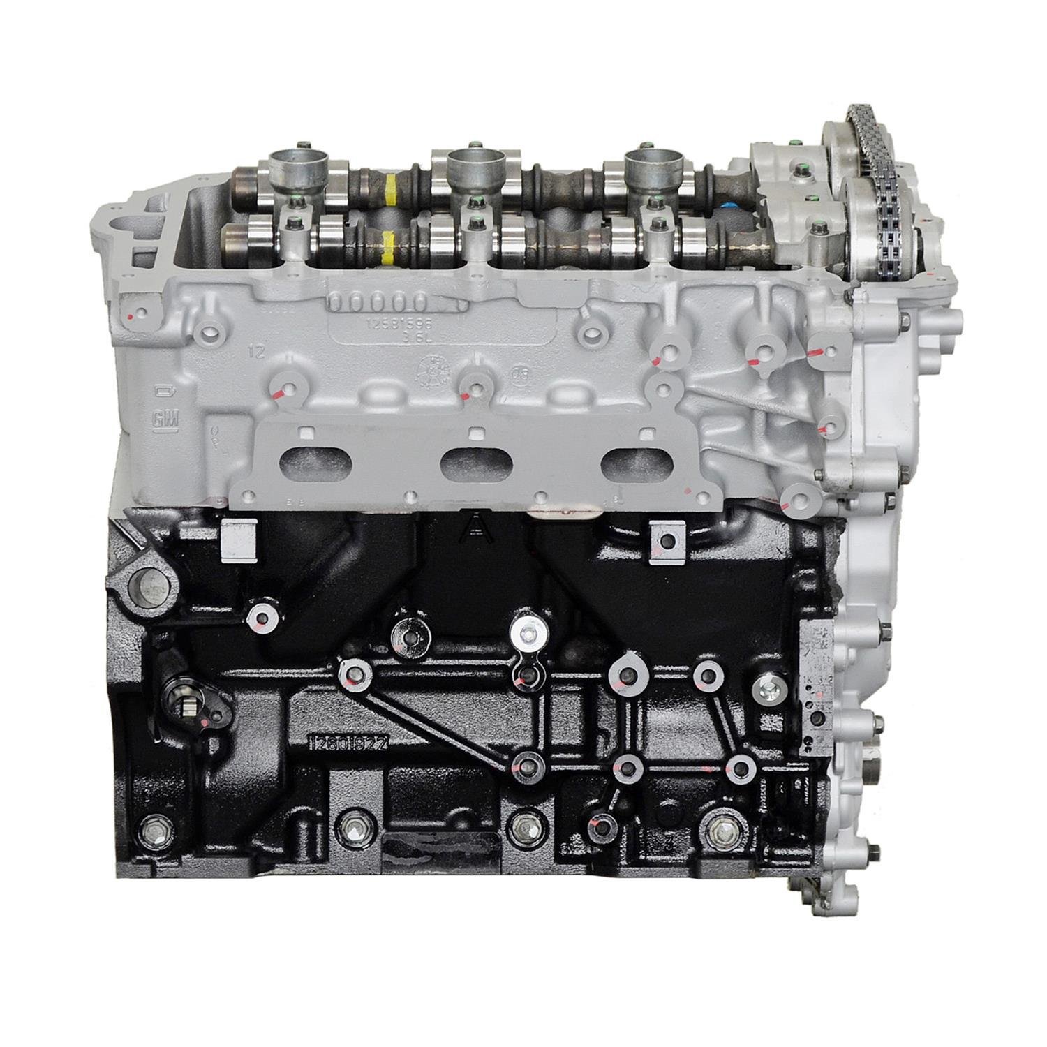 VEGE Remanufactured DCVT 3.6L 217ci Heavy Duty Long Block Engine 2 VEGE Remanufactured Long Block Crate Engines DCVT2