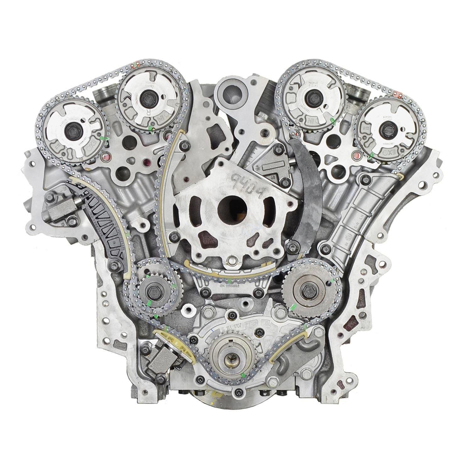 VEGE Remanufactured DCVX 3.6L 217ci Platinum Grade Long Block Engine 1 VEGE DCVX Remanufactured 3.6L 217ci Long Block Engine