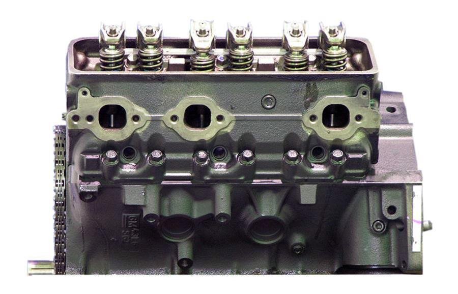 VEGE Remanufactured DCW3 4.3L 262ci Premium Grade Long Block Engine 2 VEGE Remanufactured Long Block Crate Engines DCW32