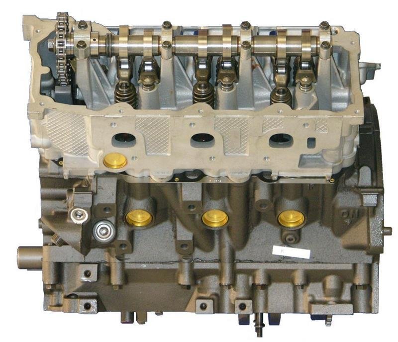VEGE Remanufactured DDC6 3.7L 226ci Premium Grade Long Block Engine 2 VEGE Remanufactured Long Block Crate Engines DDC62
