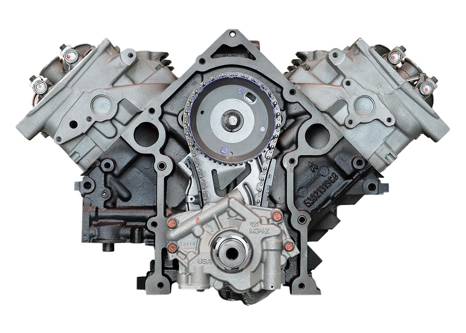 VEGE Remanufactured DDH8 5.7L 345ci Premium Grade Long Block Engine 1 VEGE DDH8 Remanufactured 5.7L 345ci Long Block Engine