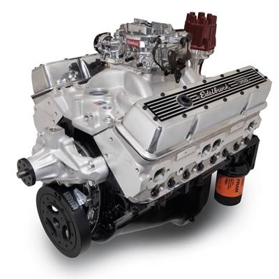 Edelbrock 46410 Performer Hi-Torq 350 Short Water Pump Engine 1 Edelbrock 46410 Performer Hi-Torq 350 Short Water Pump Engine