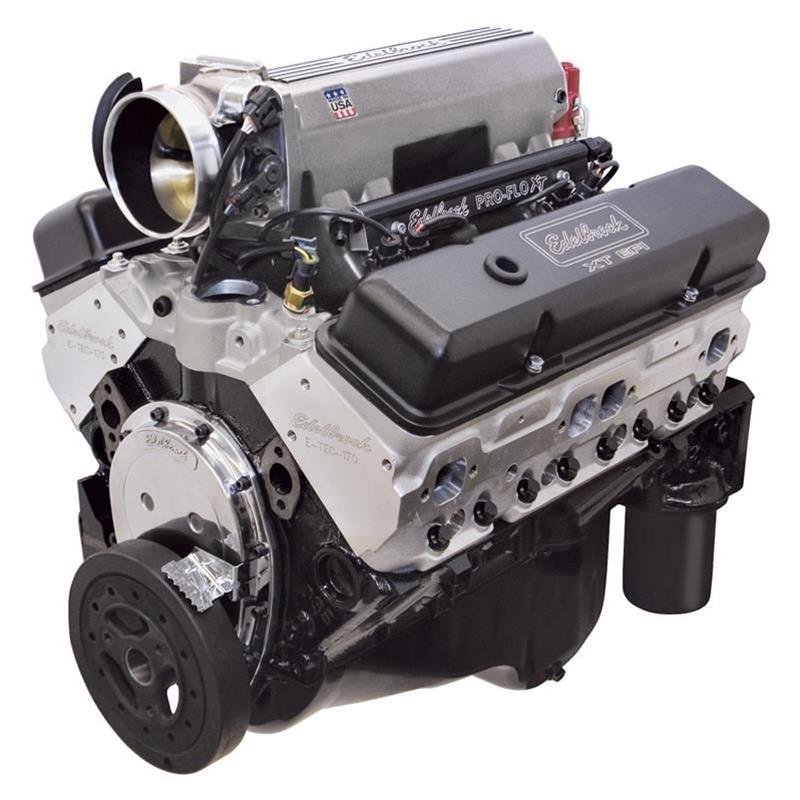 Edelbrock 46913 Performer Rpm Pro-Flo Xt 4 350 442 Hp Engine 2 Edelbrock Performer Rpm E Tec Pro Flo Xt 4 350 C.i.d. 442 Hp Long Block Crate Engines 469132