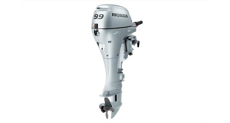 Honda Bfp9.9Dk3Lhs 9.9Hp Outboard - 20In Shaft, Tiller, Electric Start, Charging 1 Honda Bfp9.9Dk3Lhs 9.9Hp Power Thrust 20In