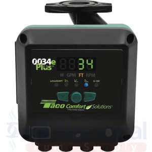 Taco 0034eP-F2 ECM High Efficiency Circulator Pump Digital