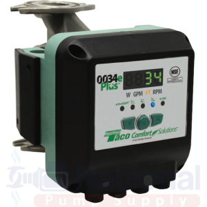 Taco 0034eP-SF2 ECM High Efficiency Circulator Pump Digital