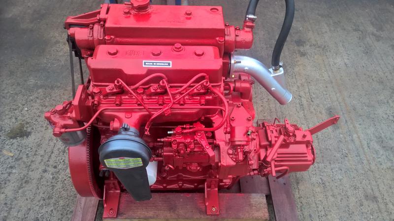 Used Bukh Dv36 36Hp Marine Diesel Engine 3 Used Bukh Dv363