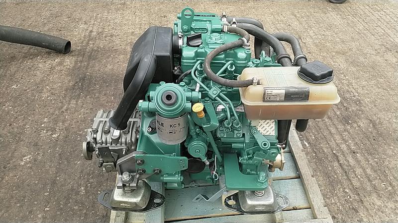 Used Volvo Penta D1-13B 13Hp Marine Diesel Engine 3 Used Volvo Penta D1 13B3
