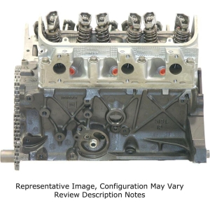 VEGE Remanufactured VCB4 3.1L 189ci Compact Car Long Block Engine