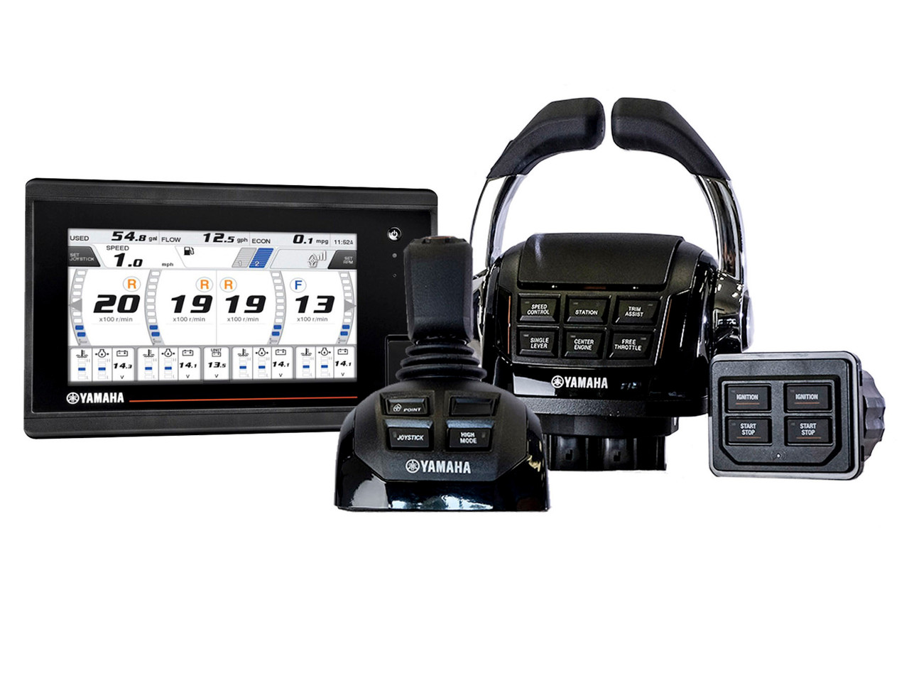Yamaha Helm Master Main Station Accessory 1 Yamaha Helm Master Main Station Control Rigging Kit