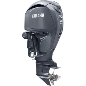 Yamaha LF250XB 250HP V6 Counter 25" Shaft Outboard Motor