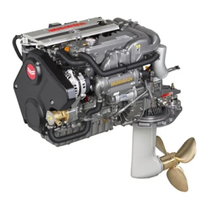 Yanmar 4JH80 Turbocharged Inboard Marine Diesel Engine