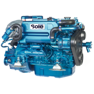 Sole SM-82 Inboard Workboat Diesel Engine Gearbox Package